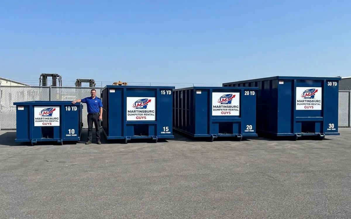 What Size Dumpster Do I Need in Martinsburg, WV?